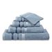 Vandyck Prestige Lines Dusty Blue Handdoek 60x110