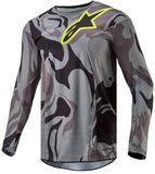 Alpinestars Racer Tactical Jersey Cast Grijs Camo Magneet - Maat S