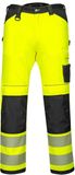 Portwest PW3 Hi-Vis Lichtgewicht Stretch Broek PW303 - Geel/Zwart - 44