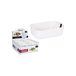 Snack 36697 Bowl Wit, 12,5 x 8,5 x 4 cm, Porselein