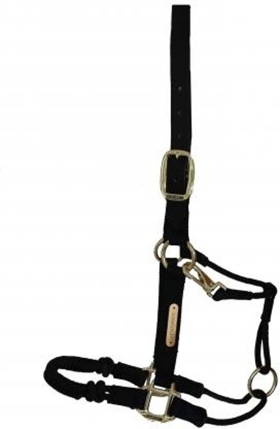 Kentucky Horsewear Kentucky Control Halster Nylon - Full - black