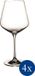 Villeroy & Boch La Divina Rode Wijnglazen - 470 ml - Set van 4