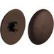 Häfele Cache IS20 pour vis pour plaques de serrage TORX avec étoile intérieure, brun sépia - RAL 8014
