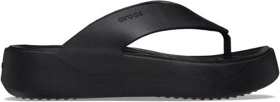 Crocs Getaway Platform Flip Teenslippers - Zwart - Maat 39.5