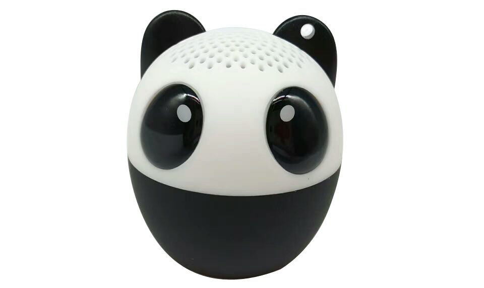 iDance Friendy Panda - Draagbare Bluetooth Speaker - Zwart/Wit