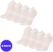 Apollo Bamboe Sneakersokken Kids - Wit - Maat 31/34 - 8-Pack