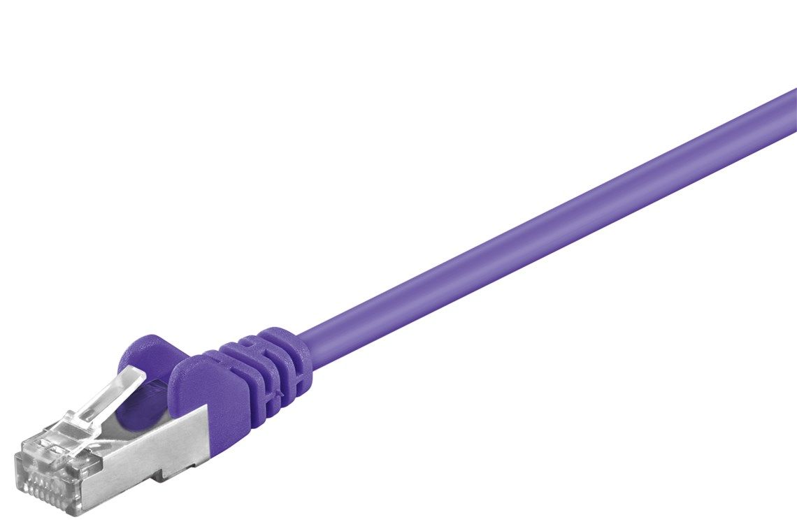 Goobay CAT5e SF/UTP Netwerkkabel - 1.5m - Violet