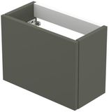 INK - Fontein Onderkast Greeploos Gelakt Universeel Links/rechts Draaiend - 360x180x270 mm - Mat Beton Groen