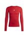 adidas jongens Techfit Aeroready Longsleeve Youth Shirt, team power red 2, 7-8 Years