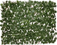 Brixy Kunsthaag - Uitschuifbaar - 180 x 90 cm - Kunstklimop - Kunstplanten Voor Buiten En Binnen - Namaak Plant - Kunst Klimop - Uittrekbaar - Tuinscherm - Balkonscherm