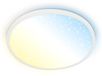 B.K.Licht BRILONER Slim CCT Plafondlamp Ø37,5 cm Wit Kunststof