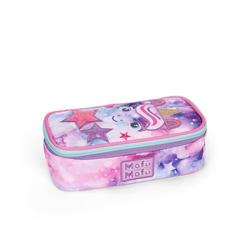 MOFU Mofu School Ovaal pennenetui voor meisjes - 22 x 7,5 x 11 cm