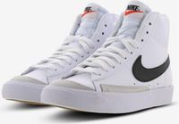 Nike Blazer Mid '77 Kinder Unisex Hoge Sneakers Leer Wit Zwart Maat 38.5
