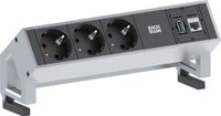 Bachmann 902.501 Desk2, zwart, roestvrij staal