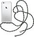 iMoshion Hoesje iPhone 6/6s - Backcover met Koord - Transparant/Groen