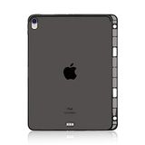 Lobwerk iPad Pro 11 inch 2022 hoes met vak voor Apple Pen Gel TPU Cover Ultra Slim Soft Black