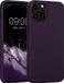 kwmobile telefoonhoesje geschikt voor Apple iPhone 12 / iPhone 12 Pro - Back cover in metallic braam
