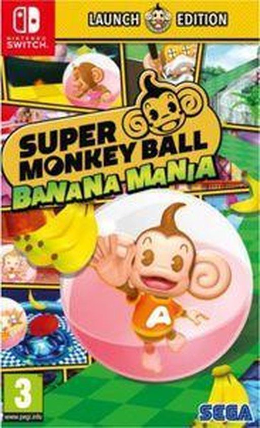 Super Monkey Ball Banana Mania - Launch Edition - Nintendo Switch / Nintendo Switch OLED