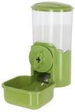 Kerbl Pet Voerbak voor Huisdieren, 1000 ml, groen/transparant, 11 x 20 x 20 cm, konijnenvoerbak, konijnenvoerbak, kunststof, konijnen, hazen