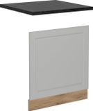 Vicco R-Line Voorpaneel vaatwasser – 60 cm, WB Antraciet Wit Landhuis