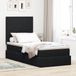 vidaXL LED opbergbed met matras Zwart 100 x 200 cm Fluweel