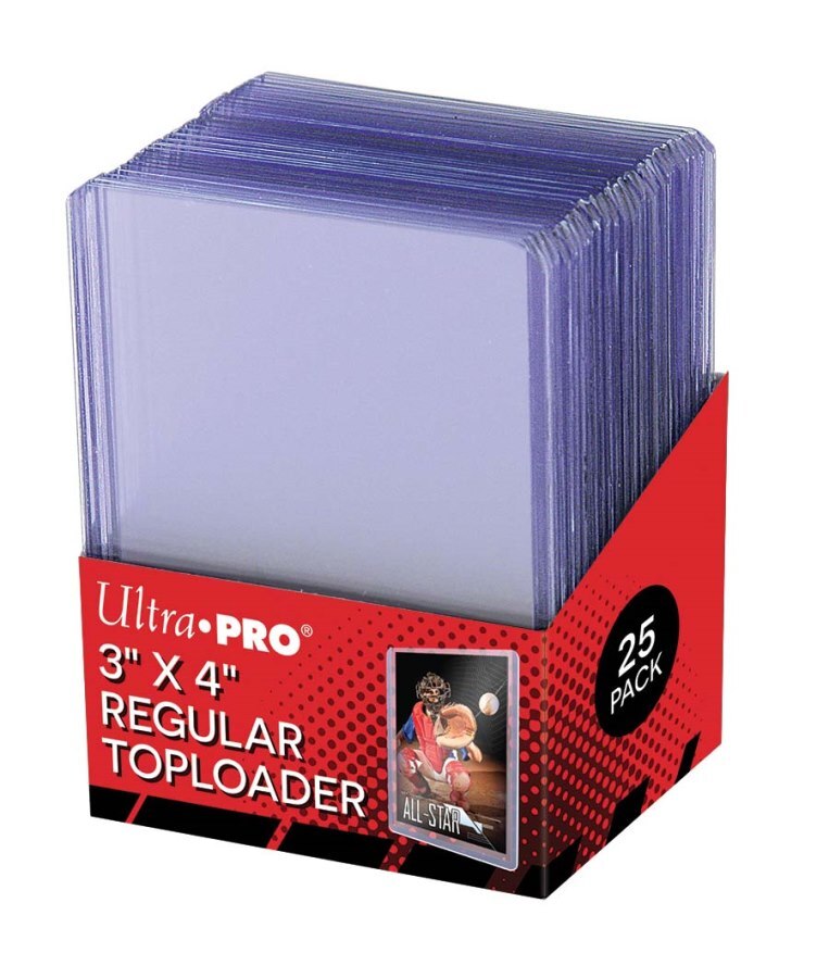 Ultra Pro Toploaders 3 X 4 Clear Regular Ct 25