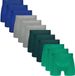 Bamboo Basics Boxershorts Rico (12-pack) - Petrol, Grey melange, Bleu, Vert - Taille XXL