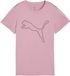 PUMA W TAD ESSENTIAL Heather Logo Tee Dames Sportshirt - Poised Pink Heather