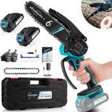 EMBEDO® Mini Kettingzaag - Kettingzaag Accu - Elektrische Kettingzaag - Complete Set