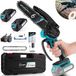 EMBEDO® Mini Kettingzaag - Kettingzaag Accu - Elektrische Kettingzaag - Complete Set