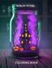 Worlds Within Worlds Within : Spooky Curiosities & Creepy Cute Jars Coloring Book
