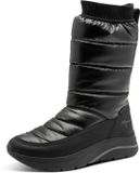 Tamaris - Dames - Enkellaarzen - Zwart - Textiel/Synthetisch - 38