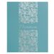 Exacompta 47091E Titanium Guestbook - Large Vertical 27 x 22 cm - Soft Touch Paper Cover - Memories Inscription - Silver Disc - 100 Plain White Pages - Turquoise