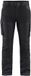 Blåkläder Dames service werkbroek denim stretch 7147-1147 - Marineblauw/Zwart - C38