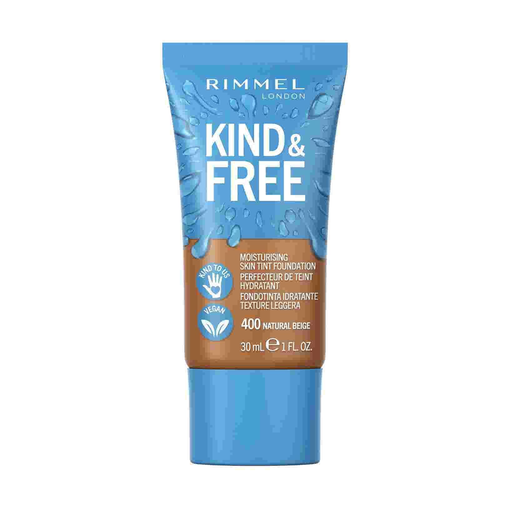 Rimmel Kind & Free Foundation - 400 Natural Beige - 30ml