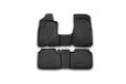 Rubbermatten Element Rubbermatten Maatwerk vloermatten CR-V 2002-2007 4 stuks