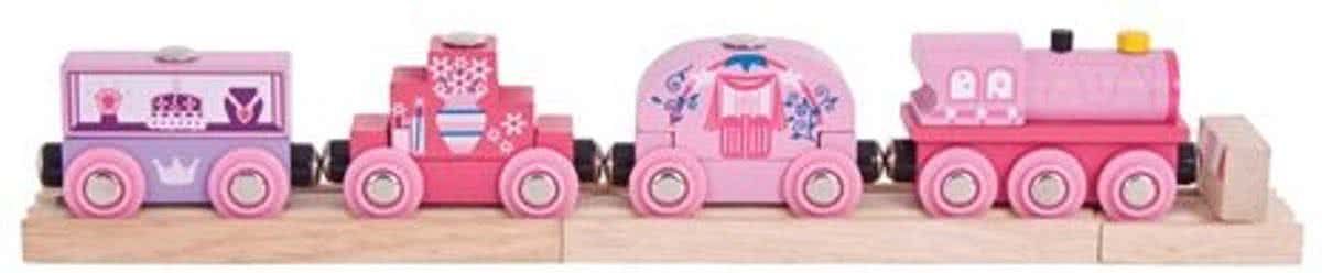 Bigjigs houten prinsessen trein