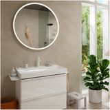 Hansgrohe Tecturis S Wastafelkraan met afvoerplug, CoolStart, EcoSmart, mat wit