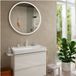 Hansgrohe Tecturis S Wastafelkraan met afvoerplug, CoolStart, EcoSmart, mat wit