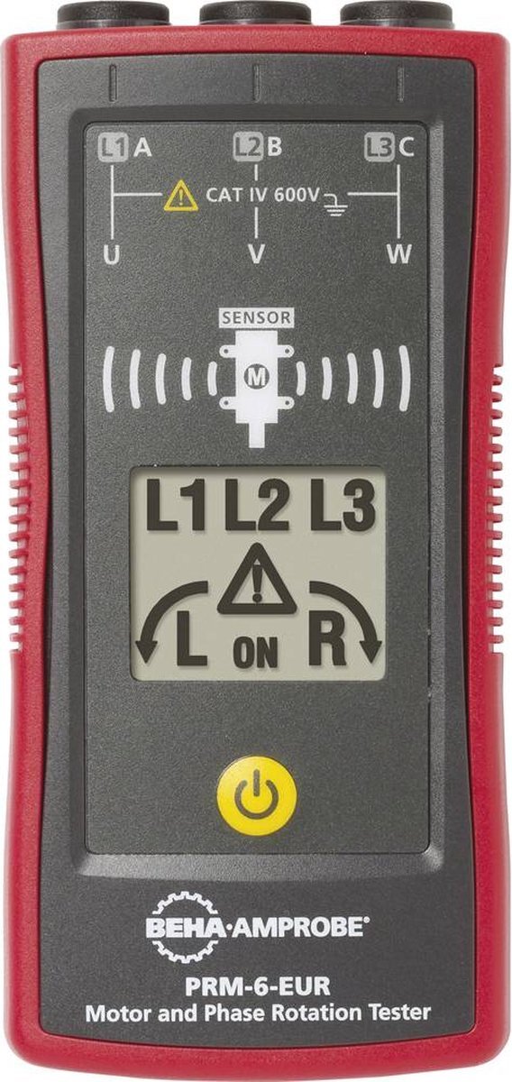 AMPROBE Beha Amprobe Prm-6-Eur Draaiveldmeter Cat Iv 600 V Lcd