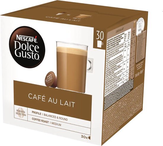 Nescafé Dolce Gusto Café Au Lait capsules - 90 koffiecups