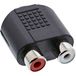 InLine 20310 audio-adapter, zwart