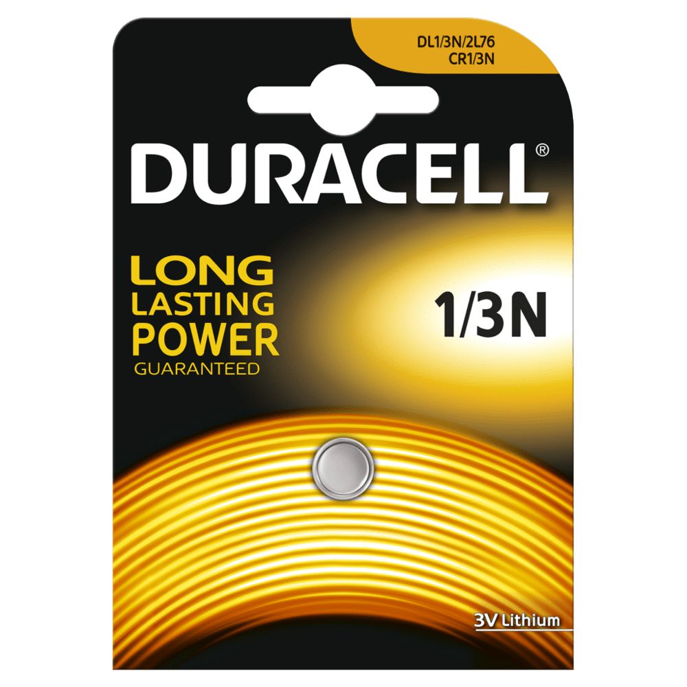 Duracell DL 1/3N Lithium Batterijen - 10 stuks