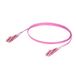 Weidmüller IE-FM5Z2LM0030LD0LD0-X InfiniBand et câble fibre optique 3 m magenta