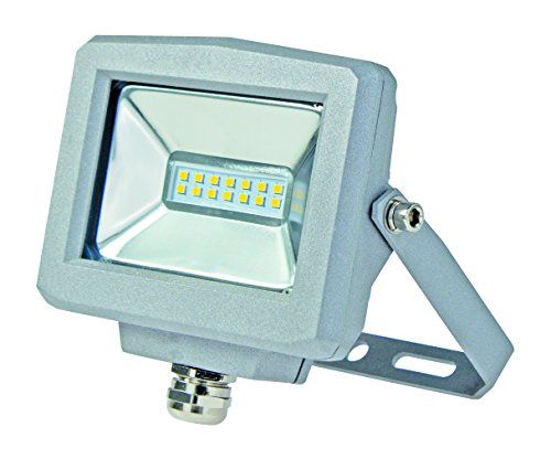 AS-Schwabe Slimline CHIP-LED-Strahler - 10W - 230V - Silber