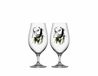 Kosta Boda All about you Verre à bière want him - 0.4Ltr - Vert - set 2 pièces