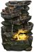 Stonelite L'Aveyron Waterornament Verlichting 35 cm Hoog Polyester Grijs
