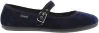 Victoria Kinderen Sneakers Blauw Textiel Rubber Harde zool Riemsluiting 26