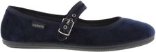 Victoria Kinderen Sneakers Blauw Textiel Rubber Harde zool Riemsluiting 26