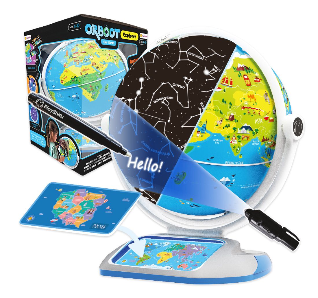 Gear2Play Orboot Interactieve Wereldbol